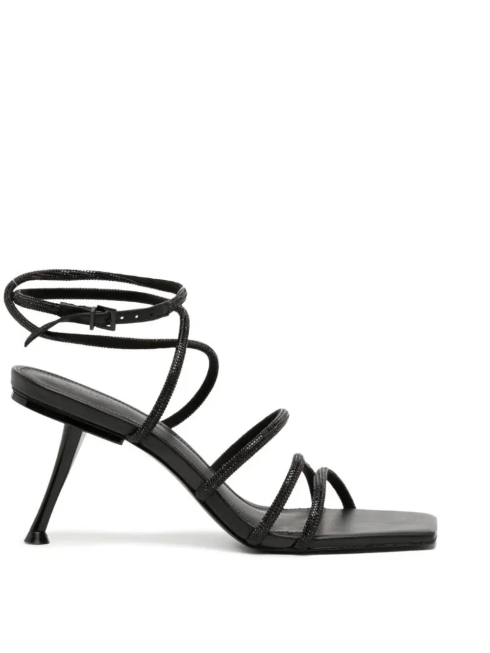 Cult Gaia Isa Sandal Black - SIZE 38